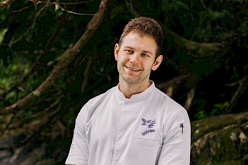 Chef Clayton Fontaine portrait