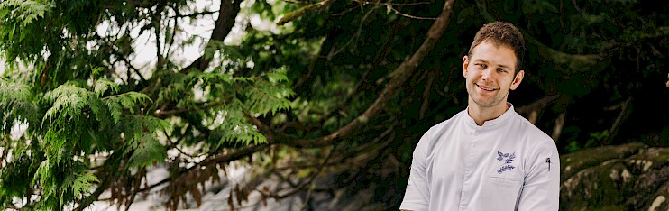 Chef Clayton Fontaine portrait