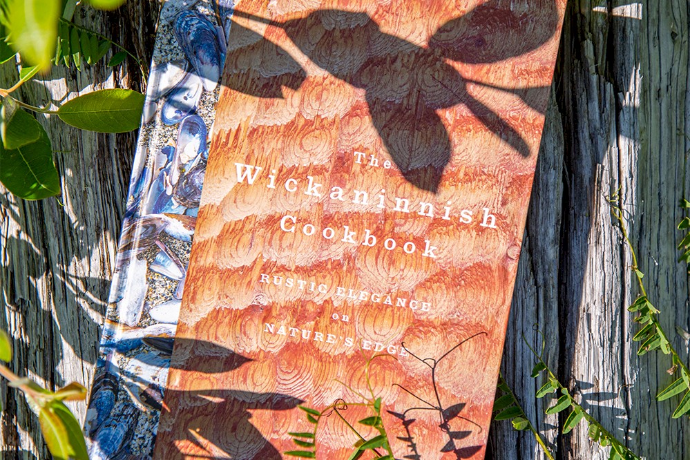 A cookbook titled